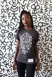 Surf Graffiti Limited Edition Unisex Charcoal Shirt -  Paper and Fabric