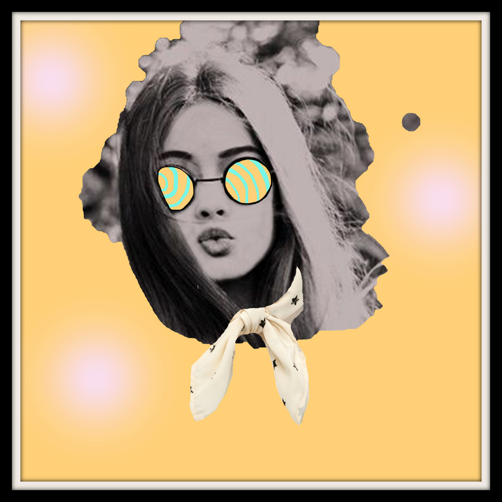 Trifecta Girl Limited Edition Print -  Paper and Fabric