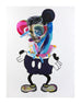 "Mickey, There's A Clean Up on Aisle Mid-Century Post-Modernism" Limited Edition Print -  Paper and Fabric