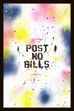 Post No Bills Hand Painted Limited Edition Print (Benefits HOLA) -  Paper and Fabric